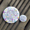 Trade Zines With Me! - 25mm or 58mm badge