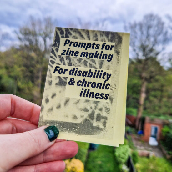 Prompts for zine-making: For disability and chronic illness (updated 2nd edition)