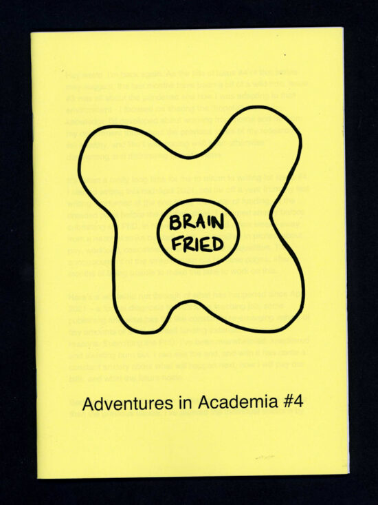 zine248 Adventures in Academia - issue 4