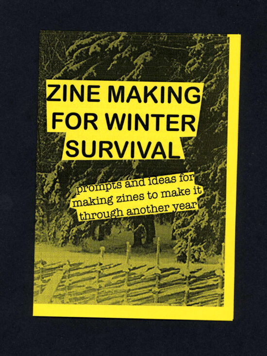 zine making for winter survival Zine making for winter survival