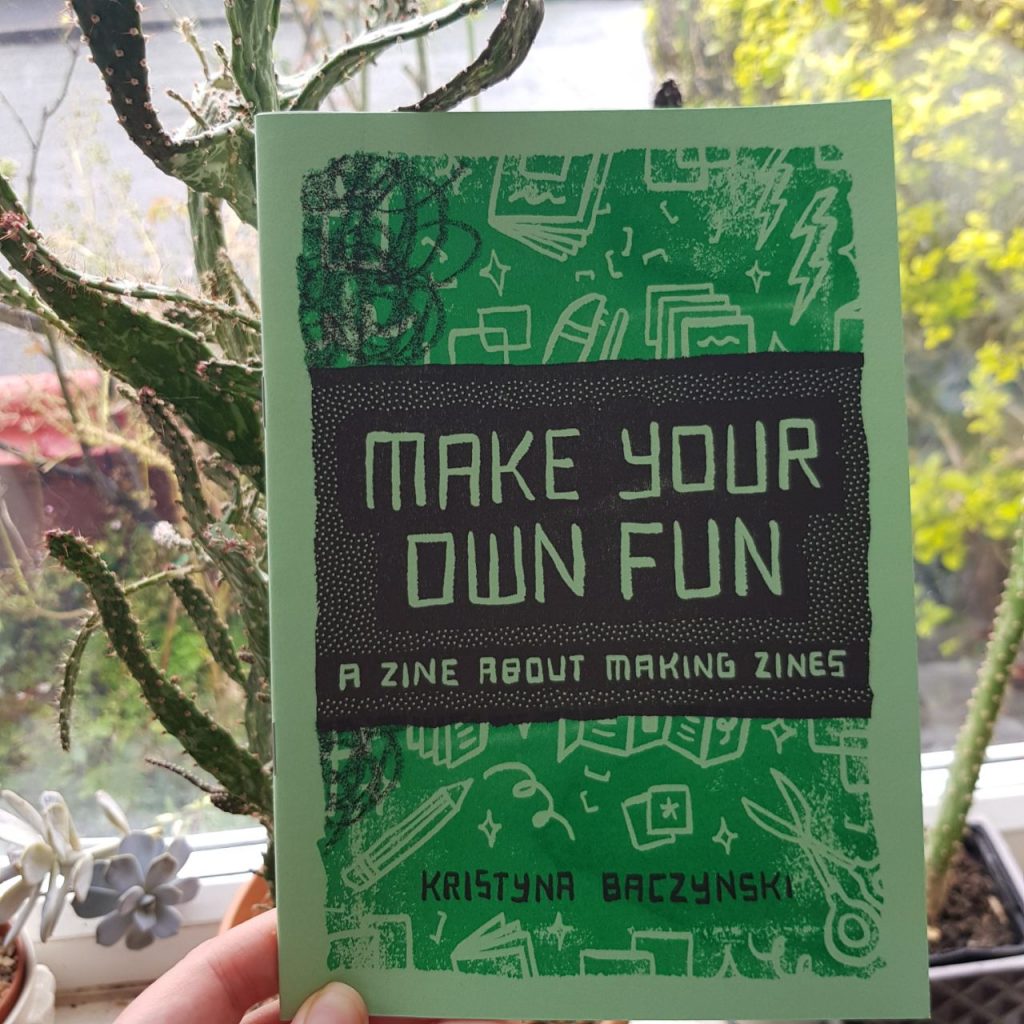 Make Your Own Fun: a zine about making zines – pen fight