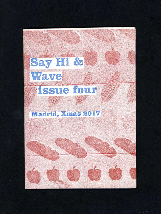 zine215 Say Hi and Wave - issue 4