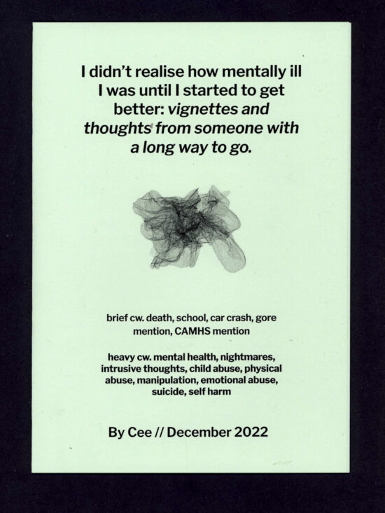 I didn't realise how mentally ill I was until I started to get better