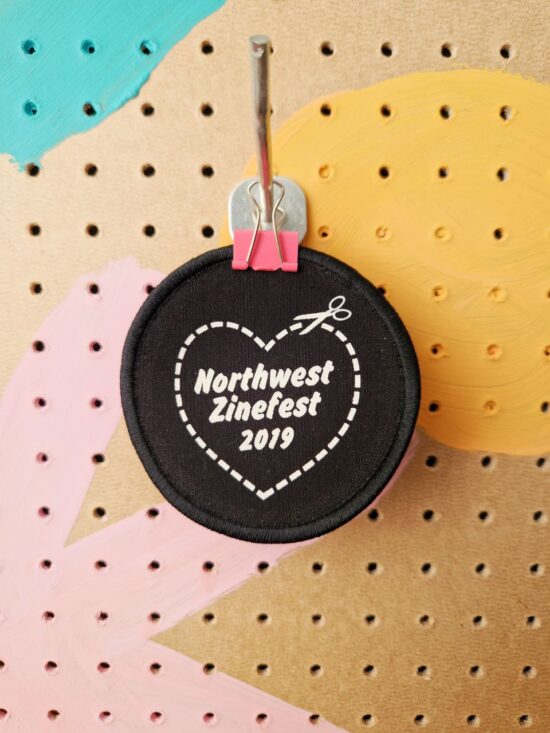 Northwest Zinefest 2019 patch