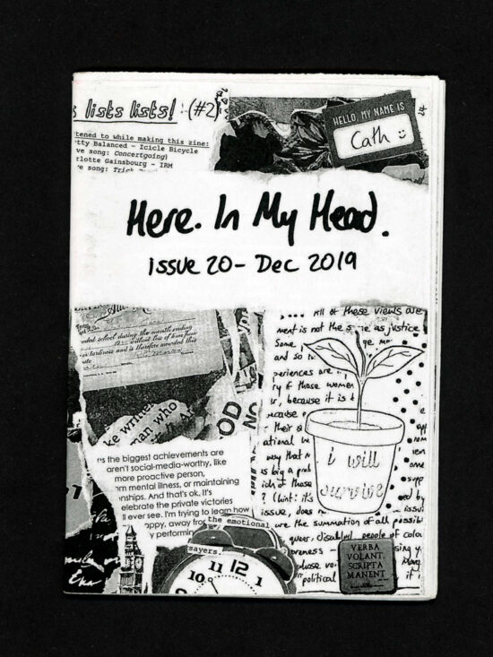 zine321 Here. In My Head. - issue 20