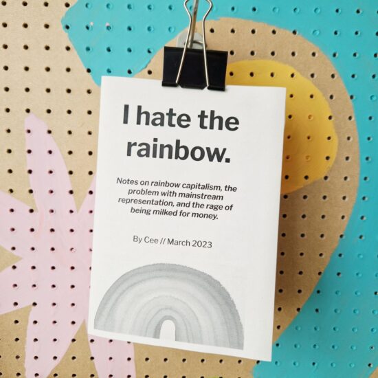 I Hate the Rainbow (free, donations welcome)