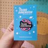 The Trans Dimension pin