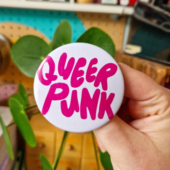 Queer Punk badge