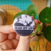 Read My Lips badge