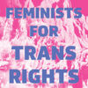 Feminists For Trans Rights sticker (packs available)