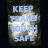 Keep Trans Youth Safe sticker (packs available)