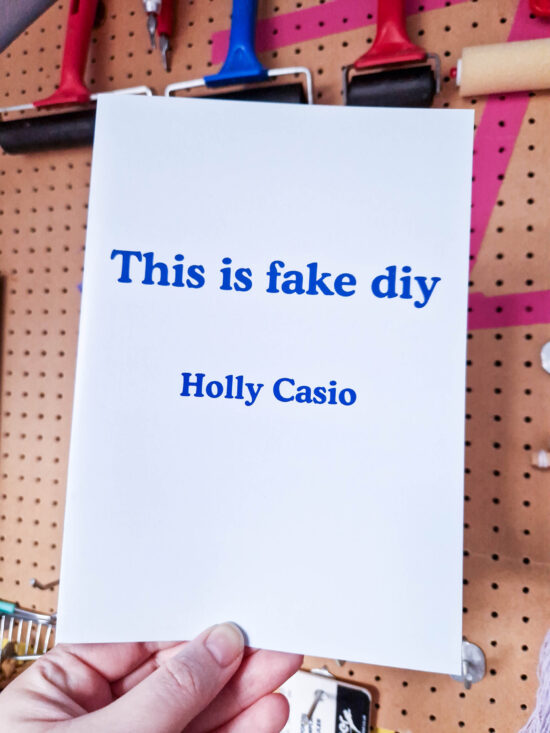 This is Fake DIY by Holly Casio