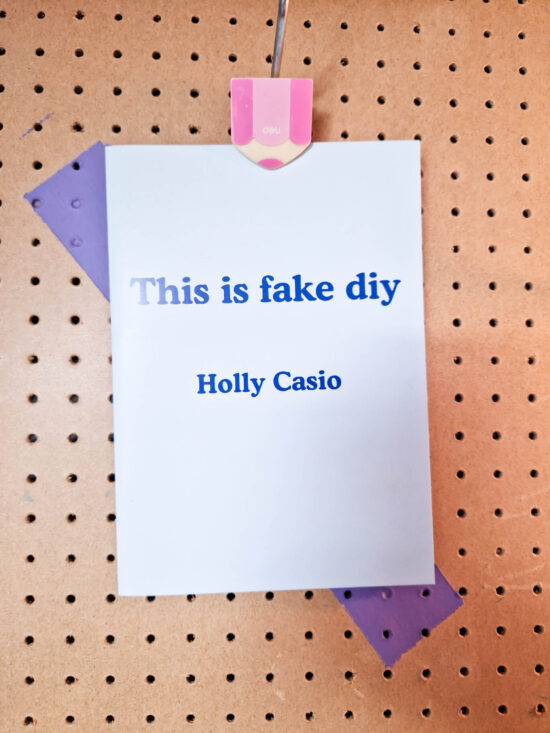 This is Fake DIY by Holly Casio