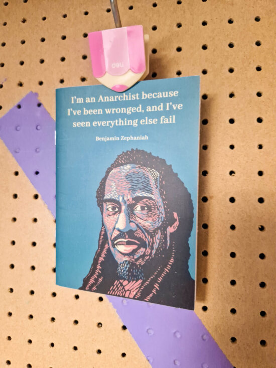 I’m an anarchist because I’ve been wronged, and I’ve seen everything else fail by Benjamin Zephaniah